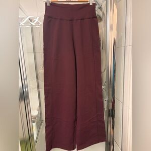 lululemon athletica Maroon Wide-Leg Pants
